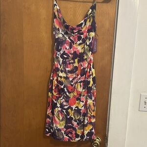 Velvet by Graham & Spencer Vibrant Floral Mini Dress